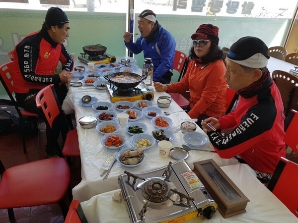  늘푸른 560MTB 천도천색 천리길 라이딩 후기 2