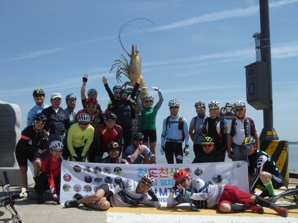 천도천색 천리길 라이딩8코스중 3코스임자도-용산MTB인증후기 2