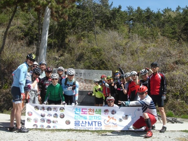 천도천색 천리길 라이딩8코스중 3코스임자도-용산MTB인증후기 3