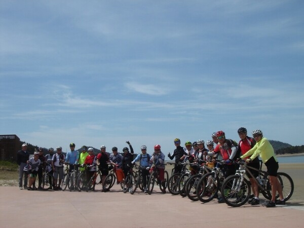 천도천색 천리길 라이딩8코스중 3코스임자도-용산MTB인증후기 1