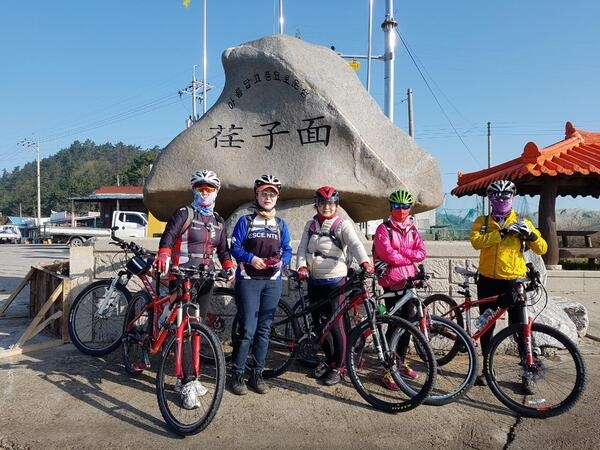 천도천색 천리길 3코스 임자도 ( 4월 19일 ) 아름다운자전거팀 라이딩후기 1