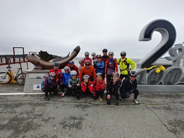 BR MTB 클럽 천도천색 천리길 안좌도에서 증도까지... 4