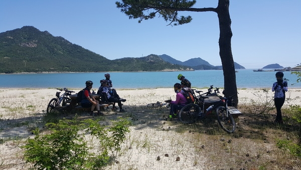 단풍클럽 천도천색 비금-도초 안좌 팔금 암태 자은 라이딩 2