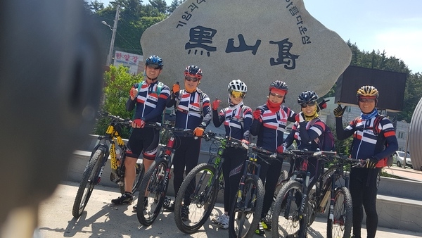 순천 한백MTB동호회 흑산도 라이딩 1