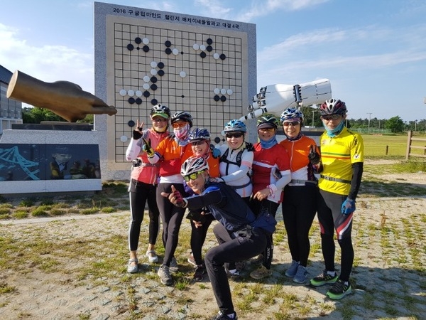 신안군 천도천색천리길 여행후기(부산파랑새MTB) 1