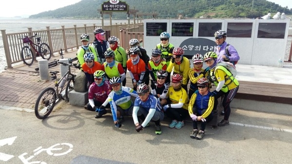 신안군 천도천색천리길 여행후기(부산파랑새MTB) 4