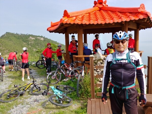 비금도초 자전거 라이딩 1