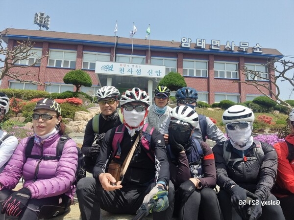 천사의섬(자은도,암태도,팔금도,안좌도)자전거 라이딩을 다녀왔네요 2