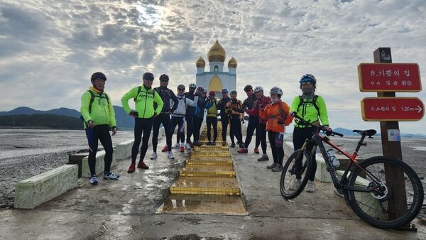 광주 산야로MTB 압해도 병풍도 라이딩 후기 4