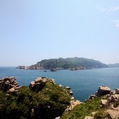 탑섬에서 본 깃대봉