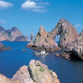 홍도1경 남문바위