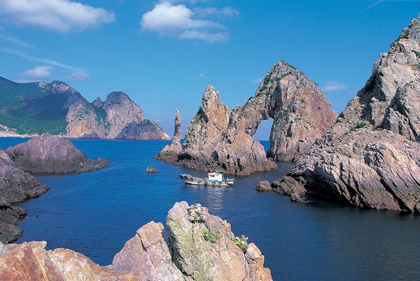 홍도1경 남문바위 1