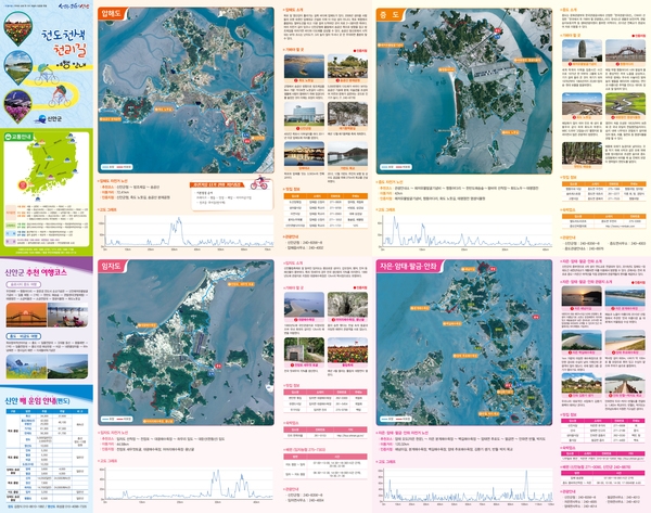 천도 천색 천리길 자전거 지도  1