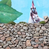 도초면 도초수국공원벽화