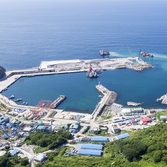 흑산면 가거도 회룡산 전망대에서 본 가거도