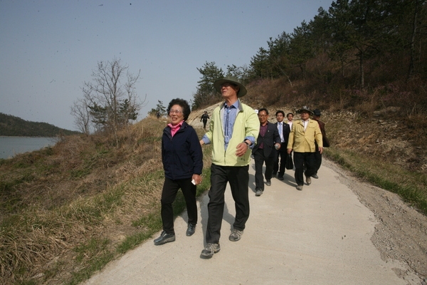 신의면 임도 개통식 성황리 개최..