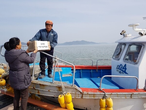 신의면 사랑나눔회, 사랑의 떡국떡 나눔 행사 2