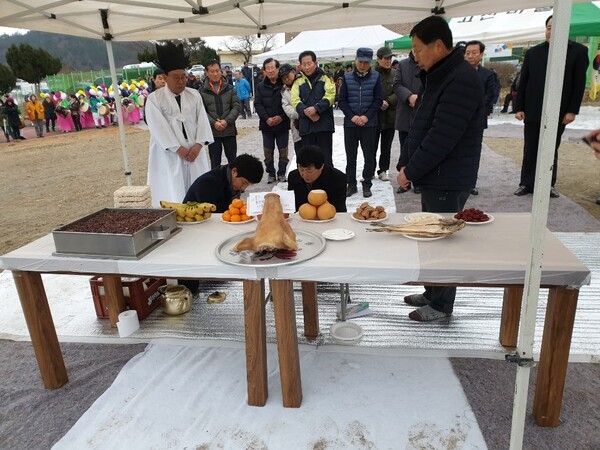 팔금면, 풍요기원 정월대보름 행사 개최..