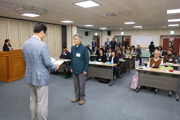 신안군, 문해교육사(3급) 양성과정 수료식 개최 4