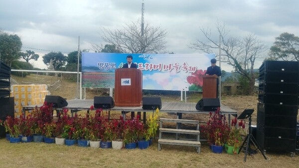 작은 섬 병풍도 맨드라미 마을축제 열려 !!..