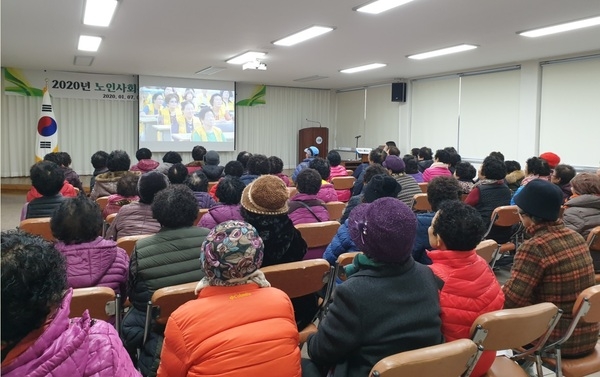 암태면, ‘2020년 노인사회활동지원사업’ 발대식 개최..