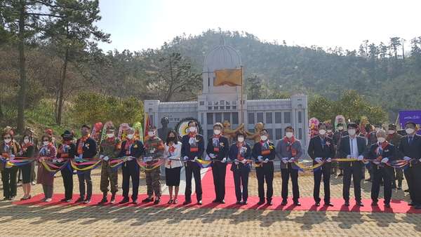 신안군, 故 박정모 대령 추모식 및 기념공원 준공식 개최 2