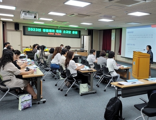 신안군, ‘생물테러 대응 소규모 훈련’ 실시..'실습ㆍ체험 위주의 훈련으로 생물테러 신속 대응' 2