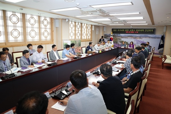 신안군, ‘일본 후쿠시마 원전 오염수 방류’ 긴급 대책회의 개최..