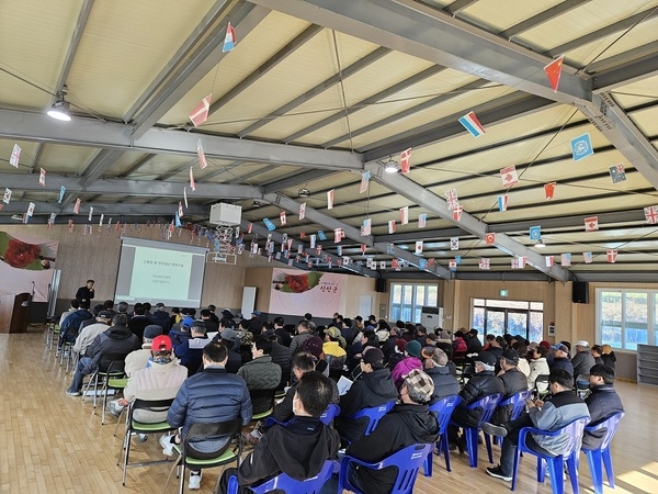 신안군, 15일부터 새해 농업인 실용교육 시작..