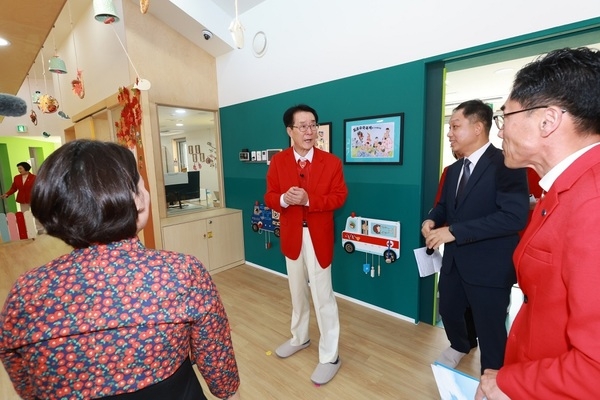 국공립 흑산하나어린이집 신축 개소식 개최..'하나금융그룹 국공립어린이집 건립 지원사업 선정' 4