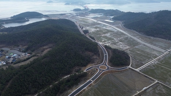 신안군 증도-지도간(사옥도) 지방도805호선 개통, 지역주민숙원사업 드디어 해결..