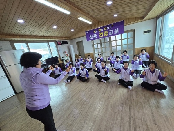신안군, 찾아가는 청춘 ‧ 갱년기 건강교실 개강..