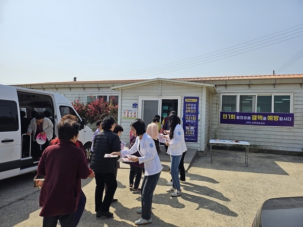 신안군, 결핵 예방은 검진으로..