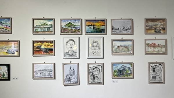 둔장마을미술관, 어반스케치 교육프로그램 결과 보고 전시 개최..