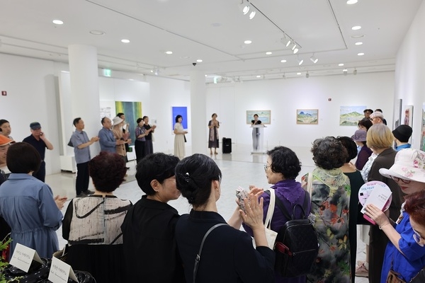 저녁노을미술관, 기획전 ‘4인묵색(4人墨色): 남도를 담다’ 개막식 성황리 개최..