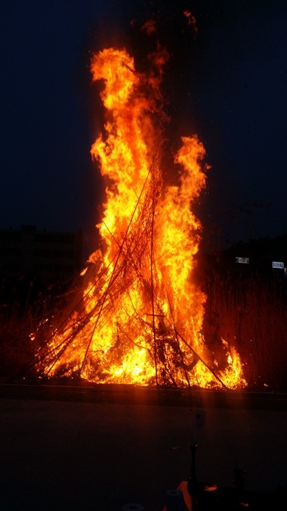 신안군 지도읍 이장협의회, 2026년 정월대보름 달집태우기 행사 개최 2