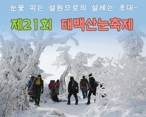 2014 태백산눈축제 1